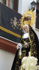 Virgen de los Dolores hacia el Calvario